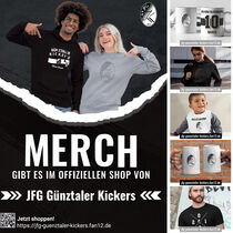 Fanshop online - jfg-guenztaler-kickers.fan12.de - ab 21.10. 14 Tage lang 15% Rabatt mit dem Code "start15-15445"