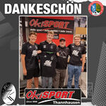 Trikot-Sponsoring von okisport bei der JFG - die U17 darf sich über neues Outfit freuen